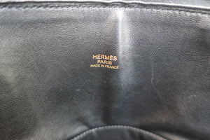 HERMES／BOLIDE 31 Clemence leather Black □L刻印 Shoulder bag 600090261