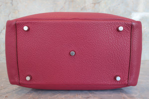 HERMES／エルメス リンディ30 トリヨンクレマンス ルビー □R刻印 ショルダーバッグ 700030213
