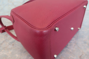 HERMES／エルメス リンディ30 トリヨンクレマンス ルビー □R刻印 ショルダーバッグ 700030213