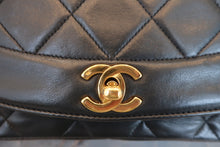 画像をギャラリービューアに読み込む, CHANEL/シャネル ダイアナマトラッセチェーンショルダーバッグ ラムスキン ブラック/ゴールド金具 ショルダーバッグ 700060141
