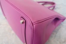 將圖片載入圖庫檢視器 HERMES／エルメス バーキン35 クシュベル シクラメン □H刻印 ハンドバッグ 800010147
