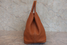 画像をギャラリービューアに読み込む, HERMES／エルメス ガーデンパーティPM ネゴンダ ゴールド □K刻印 トートバッグ 800030005
