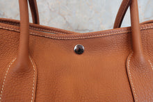 画像をギャラリービューアに読み込む, HERMES／エルメス ガーデンパーティPM ネゴンダ ゴールド □K刻印 トートバッグ 800030005
