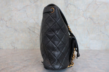Load image into Gallery viewer, CHANEL Matelasse chain back pack Lambskin Black/Gold hadware Back pack 800060015
