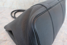 将图片加载到图库查看器，HERMES GARDEN PARTY PM Negonda leather Black □L刻印 Tote bag 600070150
