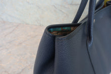 Load image into Gallery viewer, HERMES  GARDEN PARTY PM CAMAILS Negonda leather Blu﻿e Indigo A Engraving Tote bag 800070091
