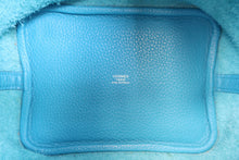 将图片加载到图库查看器，HERMES PICOTIN LOCK PM Clemence leather Blue zanzibar A刻印 Hand bag 800010199

