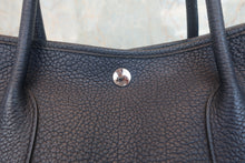 Load image into Gallery viewer, HERMES  GARDEN PARTY PM CAMAILS Negonda leather Blu﻿e Indigo A Engraving Tote bag 800070091
