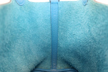 将图片加载到图库查看器，HERMES PICOTIN LOCK PM Clemence leather Blue zanzibar A刻印 Hand bag 800010199
