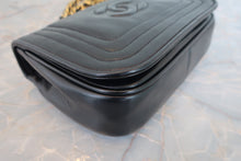 画像をギャラリービューアに読み込む, CHANEL/シャネル ココマークチェーンショルダーバッグ ラムスキン ブラック/ゴールド金具 ショルダーバッグ 800060045
