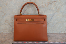 画像をギャラリービューアに読み込む, HERMES／エルメス ケリー28 クシュベル ゴールド 〇T刻印 ショルダーバッグ 700070058
