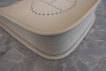 Load image into Gallery viewer, HERMES  EVELYNE TPM Clemence leather Craie W Engraving Shoulder bag 700050043
