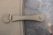 Load image into Gallery viewer, HERMES  EVELYNE TPM Clemence leather Craie W Engraving Shoulder bag 700050043
