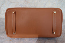 画像をギャラリービューアに読み込む, HERMES／エルメス バーキン35 ヴォーエプソン ゴールド □J刻印 ハンドバッグ 700040238
