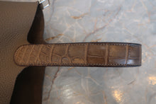 画像をギャラリービューアに読み込む, HERMES／エルメス ピコタンロックタッチＭＭ トリヨンクレマンス/クロコダイル アリゲーター エトゥープ Y刻印 ハンドバッグ 800020104
