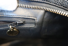 Load image into Gallery viewer, CHANEL Medallion Tote Caviar skin Black/Gold hadware Tote bag 800090022
