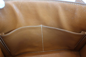 HERMES／エルメス ケリー28 クシュベル ゴールド 〇T刻印 ショルダーバッグ 700070058