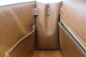 HERMES／エルメス ケリー28 クシュベル ゴールド 〇T刻印 ショルダーバッグ 700070058