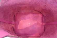 将图片加载到图库查看器，HERMES PICOTIN LOCK MM Clemence leather Magnolia C刻印 Hand bag 80010163
