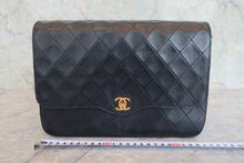 画像をギャラリービューアに読み込む, CHANEL/シャネル マトラッセチェーンショルダーバッグ ラムスキン ブラック/ゴールド金具 ショルダーバッグ 800060046
