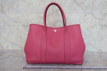 将图片加载到图库查看器，HERMES  GARDEN PARTY PM Negonda leather Tosca □P刻印 Tote bag 800010211
