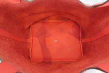 将图片加载到图库查看器，HERMES PICOTIN LOCK MM Clemence leather Rouge pivoine □R刻印 Hand bag 800040059
