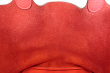 将图片加载到图库查看器，HERMES PICOTIN LOCK MM Clemence leather Rouge pivoine □R刻印 Hand bag 800040059
