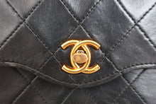 画像をギャラリービューアに読み込む, CHANEL/シャネル マトラッセチェーンショルダーバッグ ラムスキン ブラック/ゴールド金具 ショルダーバッグ 800060046
