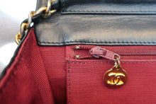 Load image into Gallery viewer, CHANEL Bias stitch push lock chain shoulder bag Lambskin Black/Gold hadware Shoulder bag 800080127
