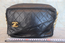 画像をギャラリービューアに読み込む, CHANEL/シャネル マトラッセフリンジチェーンショルダーバッグ ラムスキン ブラック/ゴールド金具 ショルダーバッグ 800070163
