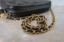 Load image into Gallery viewer, CHANEL CC mark fringe chain shoulder bag Lambskin Black/Gold hadware Shoulder bag 700120144
