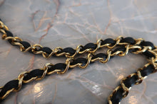 Load image into Gallery viewer, CHANEL Matelasse single flap chain shoulder bag Lambskin Black/Gold hadware Shoulder bag 600060095
