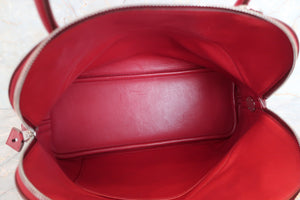 HERMES／BOLIDE 31 Clemence leather Rouge garance □L刻印 Shoulder bag 600050052