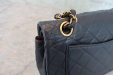 画像をギャラリービューアに読み込む, CHANEL/シャネル マトラッセＷフラップＷチェーンショルダーバッグ ラムスキン ネイビー/ゴールド金具 ショルダーバッグ 800060006
