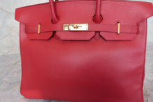 画像をギャラリービューアに読み込む, HERMES／エルメス バーキン35 クシュベル ルージュヴィフ □B刻印 ハンドバッグ 700060050
