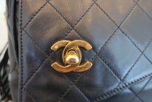 画像をギャラリービューアに読み込む, CHANEL/シャネル マトラッセフリンジチェーンショルダーバッグ ラムスキン ブラック/ゴールド金具 ショルダーバッグ 800070163
