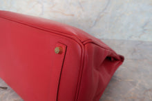 画像をギャラリービューアに読み込む, HERMES／エルメス バーキン35 クシュベル ルージュヴィフ □B刻印 ハンドバッグ 700060050
