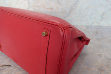 画像をギャラリービューアに読み込む, HERMES／エルメス バーキン35 クシュベル ルージュヴィフ □B刻印 ハンドバッグ 700060050
