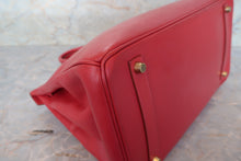 画像をギャラリービューアに読み込む, HERMES／エルメス バーキン35 クシュベル ルージュヴィフ □B刻印 ハンドバッグ 700060050
