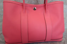Load image into Gallery viewer, HERMES GARDEN PARTY TPM Epsom leather Rose azalee A Engraving Tote bag 600050030
