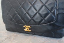画像をギャラリービューアに読み込む, CHANEL/シャネル ダイアナマトラッセチェーンショルダーバッグ ラムスキン ブラック/ゴールド金具 ショルダーバッグ 800030033
