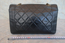 画像をギャラリービューアに読み込む, CHANEL/シャネル ダイアナマトラッセチェーンショルダーバッグ ラムスキン ブラック/ゴールド金具 ショルダーバッグ 800030033
