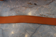 将图片加载到图库查看器，HERMES LINDY 30 Clemence leather Orange □N刻印 Shoulder bag 700030284
