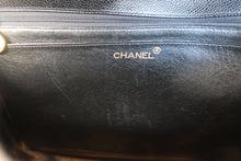 Load image into Gallery viewer, CHANEL  V-Stitch chain shoulder bag Caviar skin Black/Gold hadware Shoulder bag 800010228

