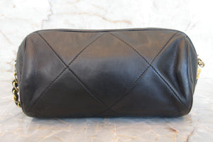 CHANEL/シャネル マトラッセフリンジチェーンショルダーバッグ ラムスキン ブラック/ゴールド金具 ショルダーバッグ 700070216