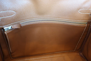 HERMES／エルメス ケリー32 クシュベル ゴールド □C刻印 ショルダーバッグ 700080124