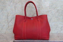 画像をギャラリービューアに読み込む, HERMES／エルメス ガーデンパーティPM ネゴンダ ルージュカザック □L刻印 トートバッグ 700050108
