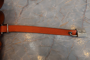 HERMES／エルメス ピコタンロックＰＭ トリヨンクレマンス オレンジ □N刻印 ハンドバッグ 700030255