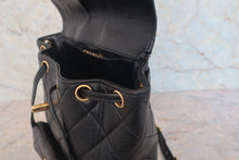 画像をギャラリービューアに読み込む, CHANEL/シャネル マトラッセチェーンリュック ラムスキン ブラック/ゴールド金具 リュック 800030048
