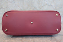 Load image into Gallery viewer, HERMES BOLIDE RELAX 35 Sikkim leather Bois de rose □O Engraving Hand bag 800090042
